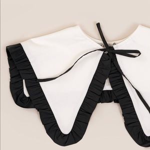 A Bronze Age collar - black and white